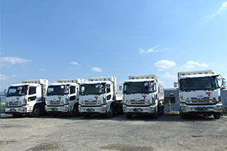 自社保有車両での運送